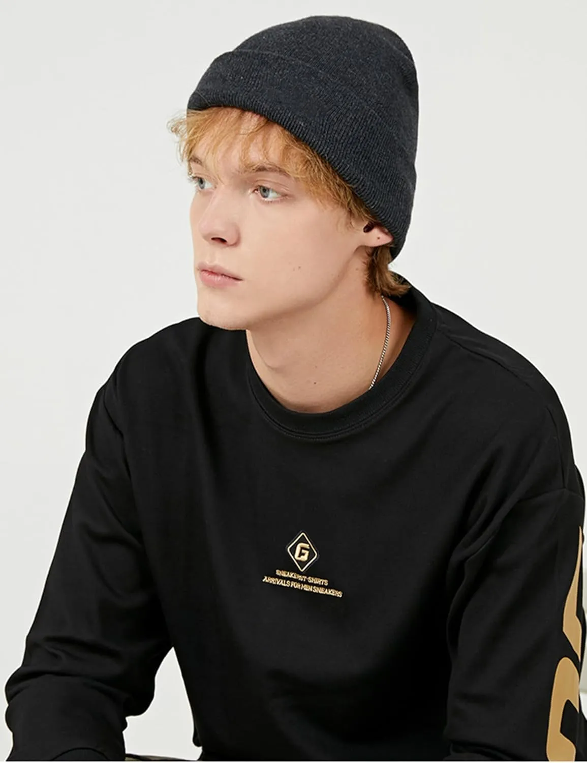 100% Cotton Beanie Hats for Women Men Winter Soft Warm Knit Cuffed Hats Fisherman Beanie Skull Cap Unisex