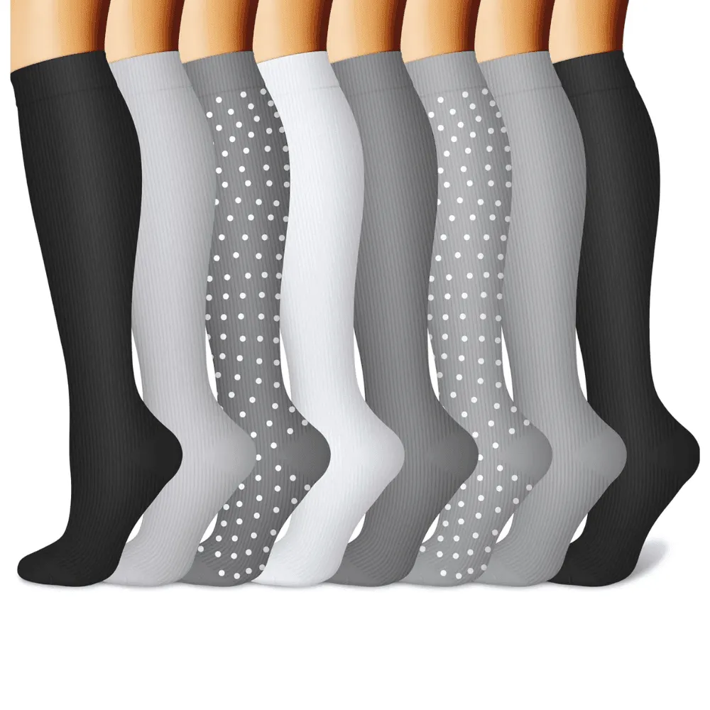 8 Pairs Everyday Neuropathy Socks – Soft, Supportive and Comfortable