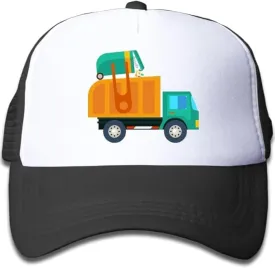Adjustable Boy and Girls Mesh Baseball Caps Kids Truckers Hats Toddler Snapback Hat Children Sun Protection Hat