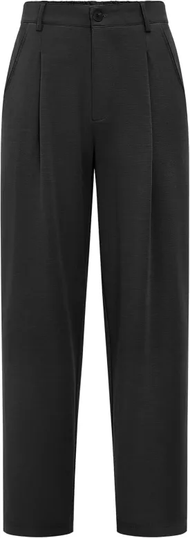 Arach&Cloz Women's Stretch Wrinkle-Free Comfort Ankle Work Pants 2025