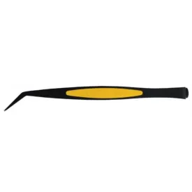Bent Tip Lighted Tweezers
