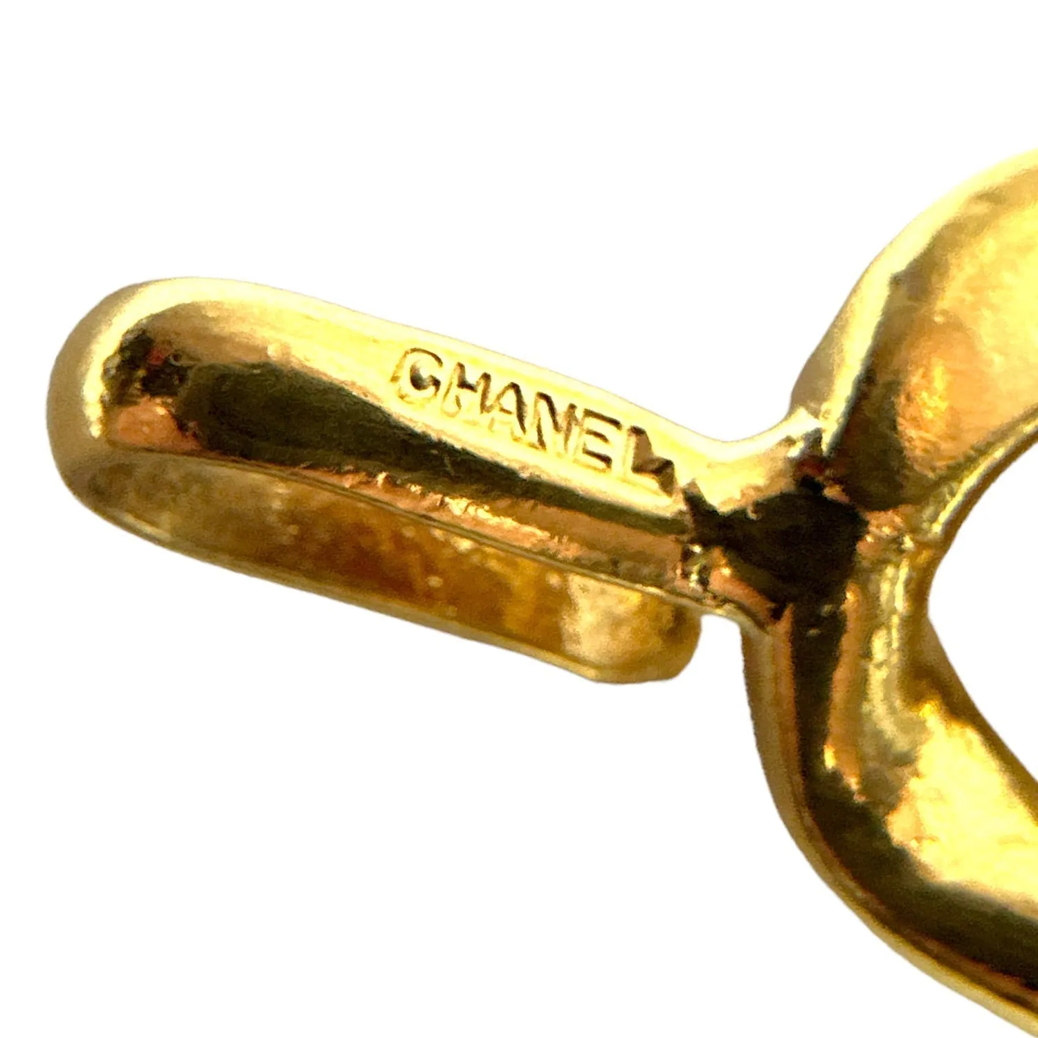 Chanel Vintage Gold Plated Cambon 31 Rue Coin Chain Belt