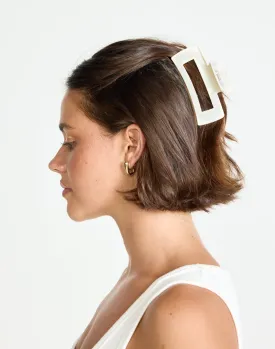 Charisse Hair Clip (Cream)