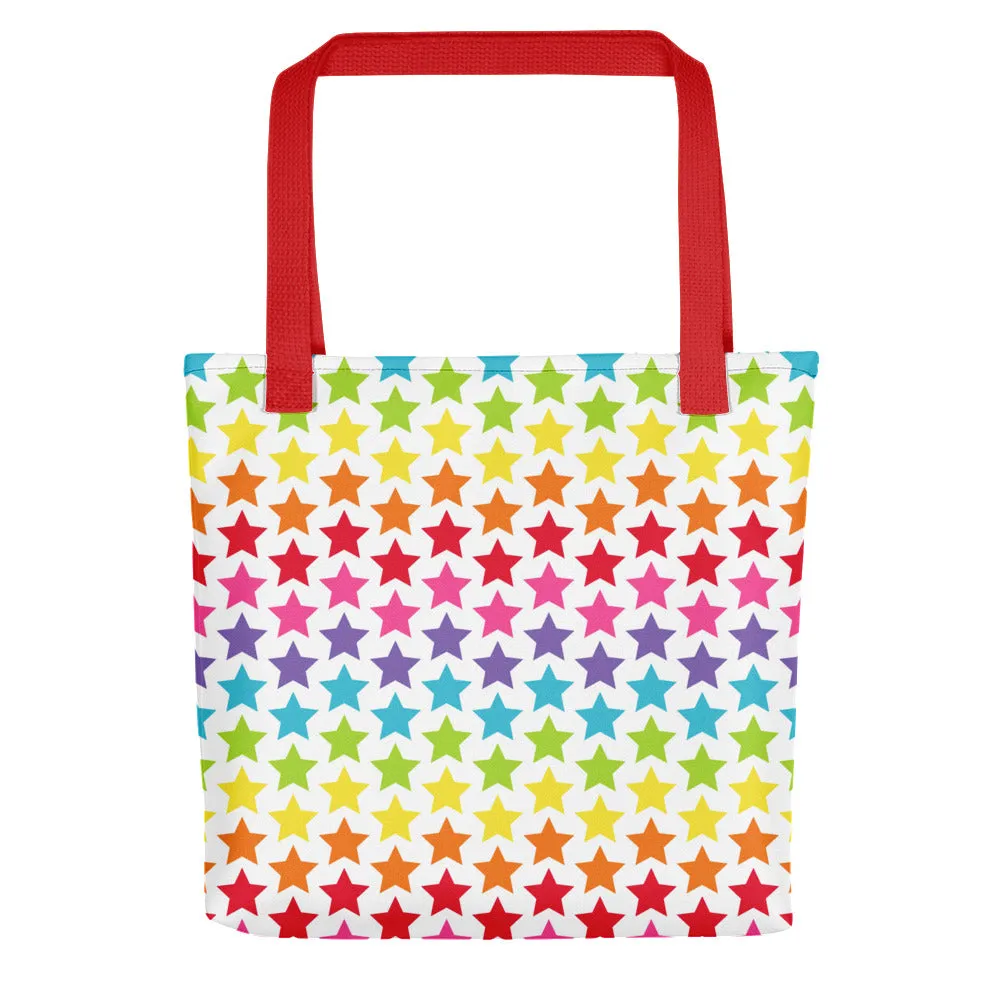Colorful Stars Tote bag