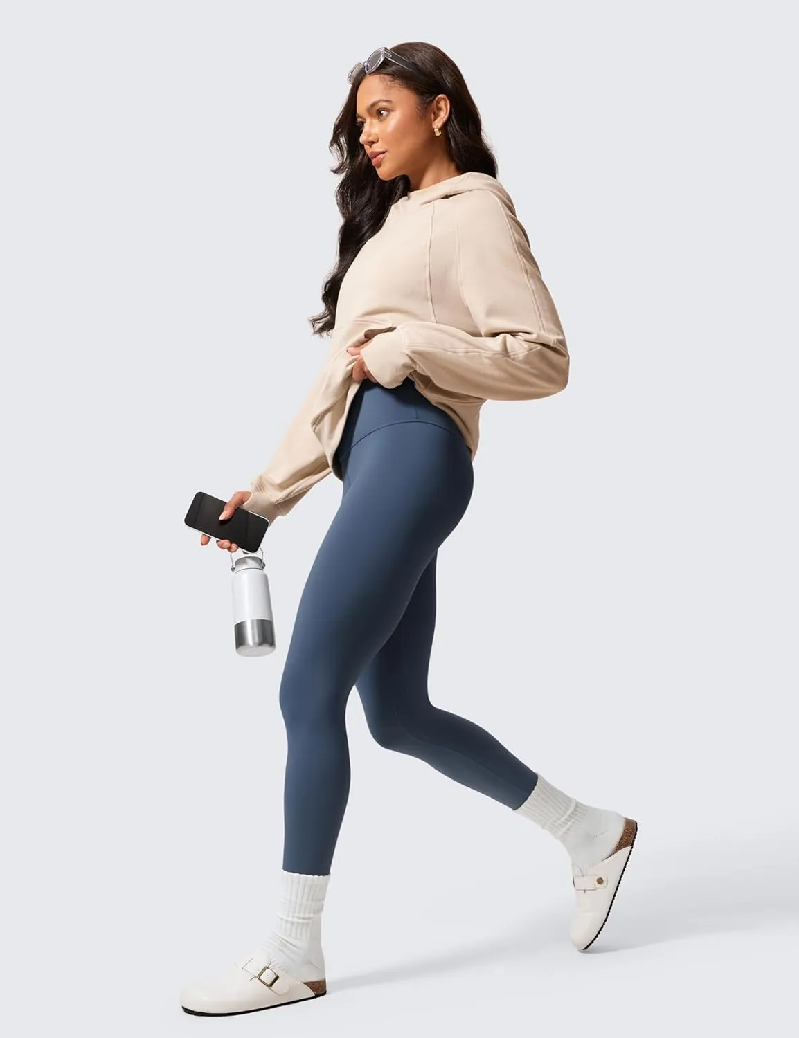 CRZ YOGA Womens Butterlift High Waisted Workout Leggings 25" - Pilates Gym Athletic Yoga Pants Buttery Soft