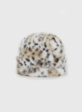 Davinae – Leopard plush – Bucket hat