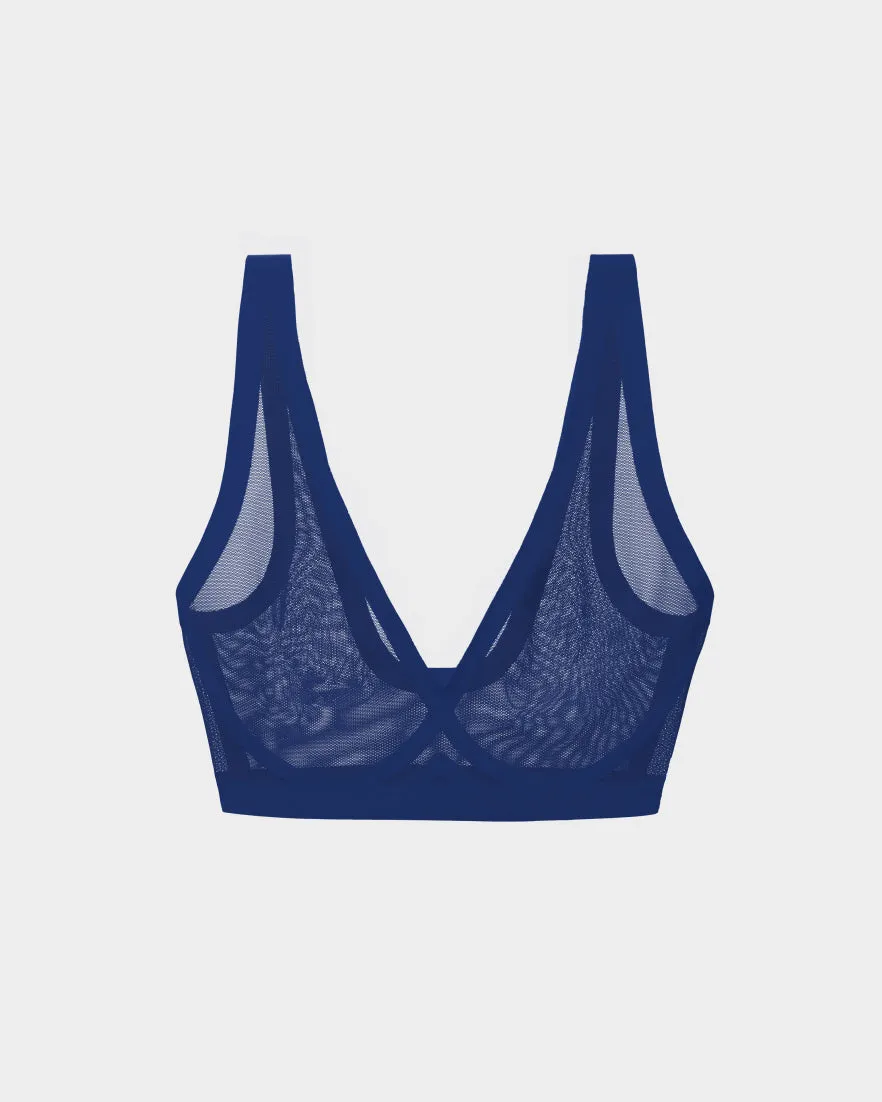 Deep Ocean Mesh Bralette