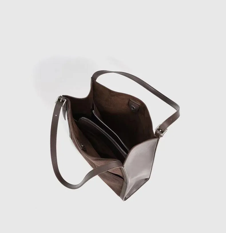 Designer Leather Tote Bag