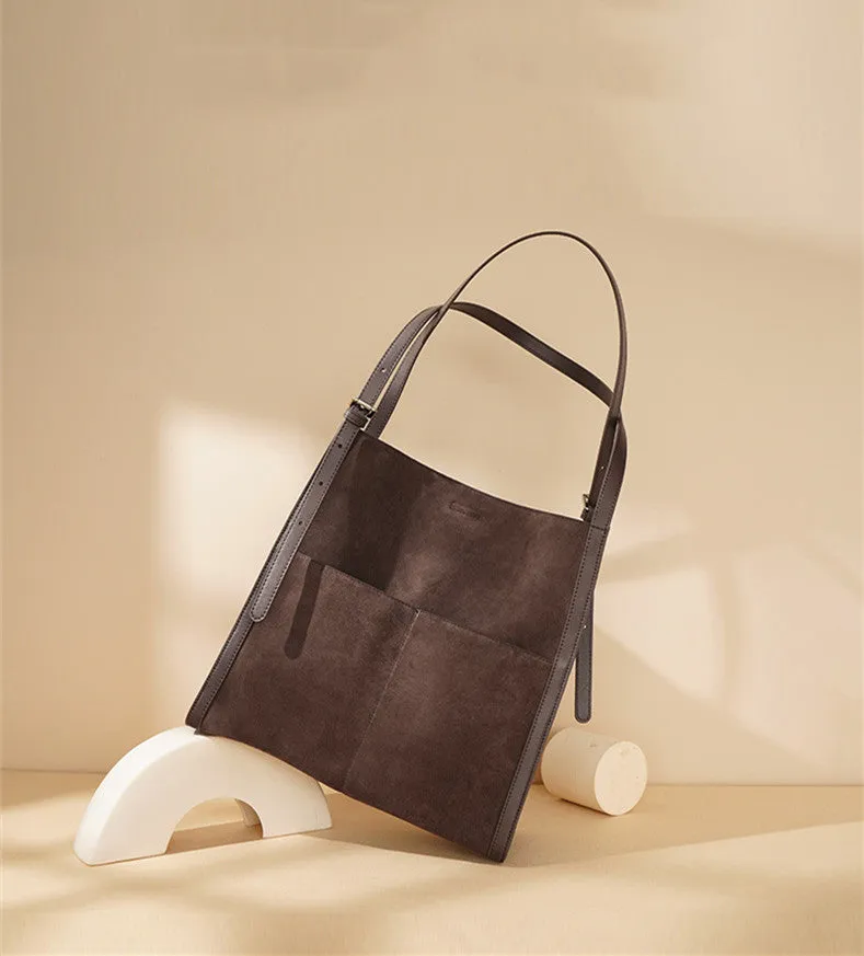Designer Leather Tote Bag