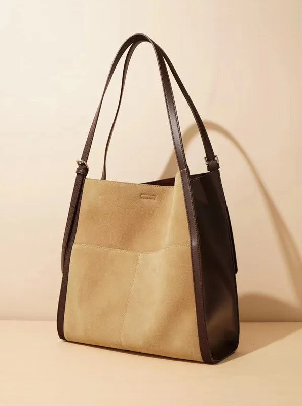 Designer Leather Tote Bag