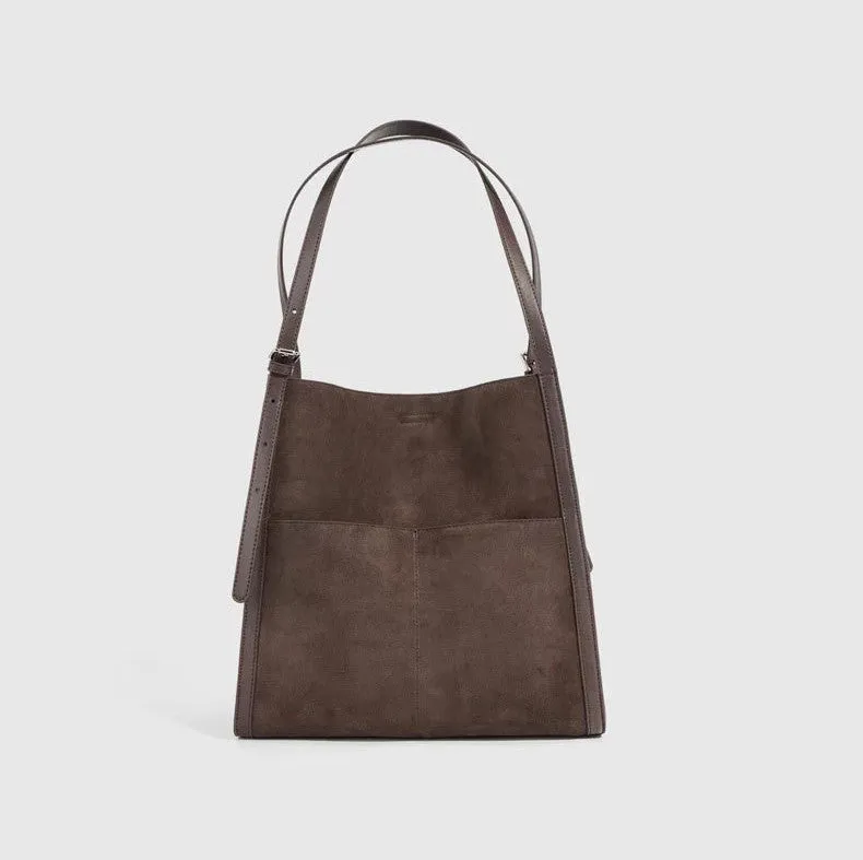 Designer Leather Tote Bag