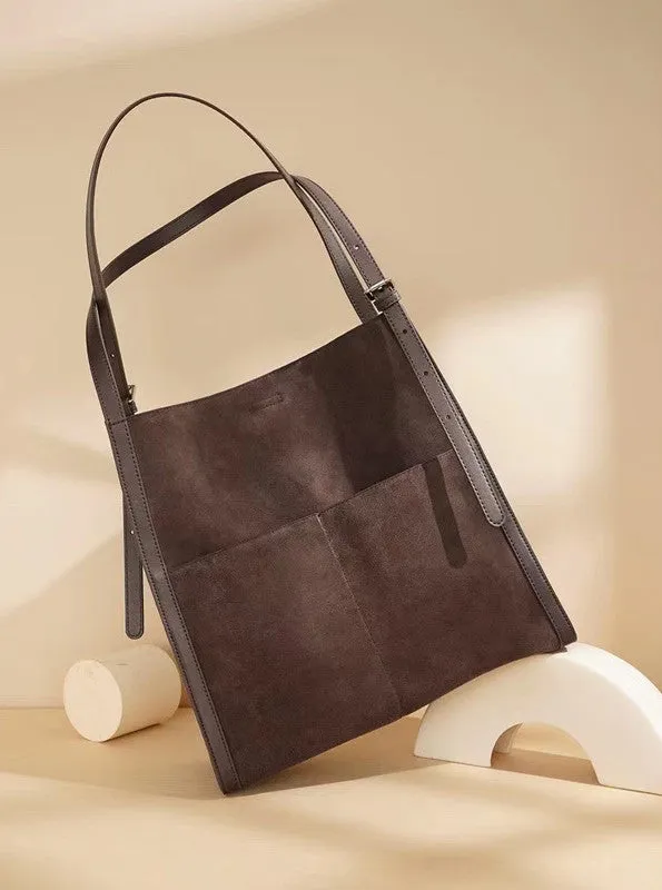 Designer Leather Tote Bag