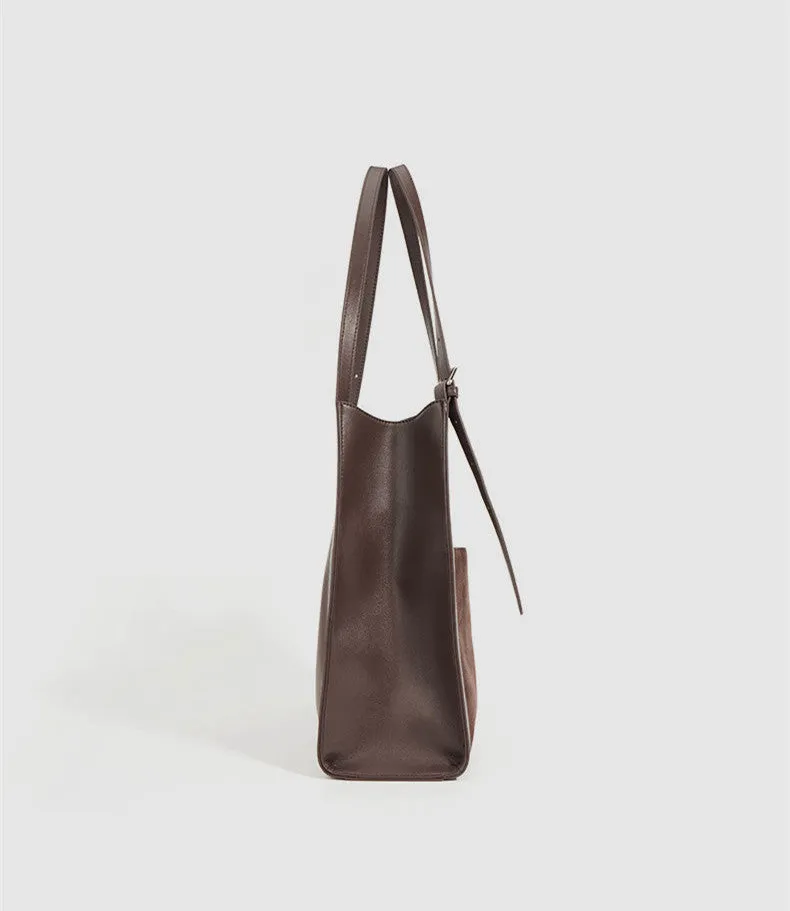 Designer Leather Tote Bag