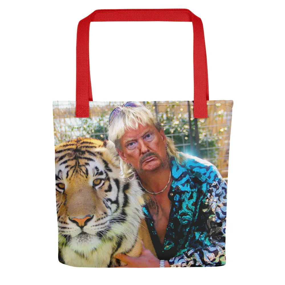 Donny Exotic Trump Tiger Tote bag