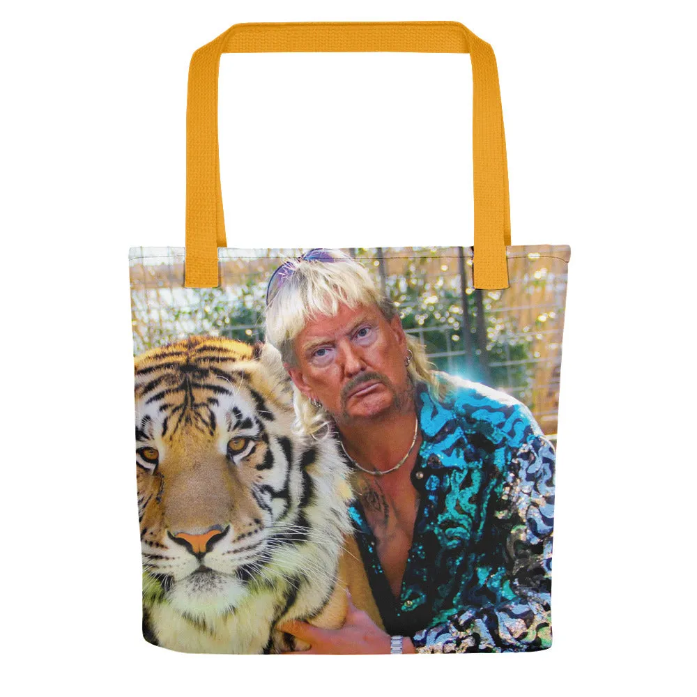Donny Exotic Trump Tiger Tote bag
