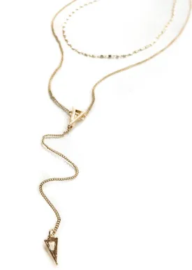 Don't Look Down Layered Delicate Necklace