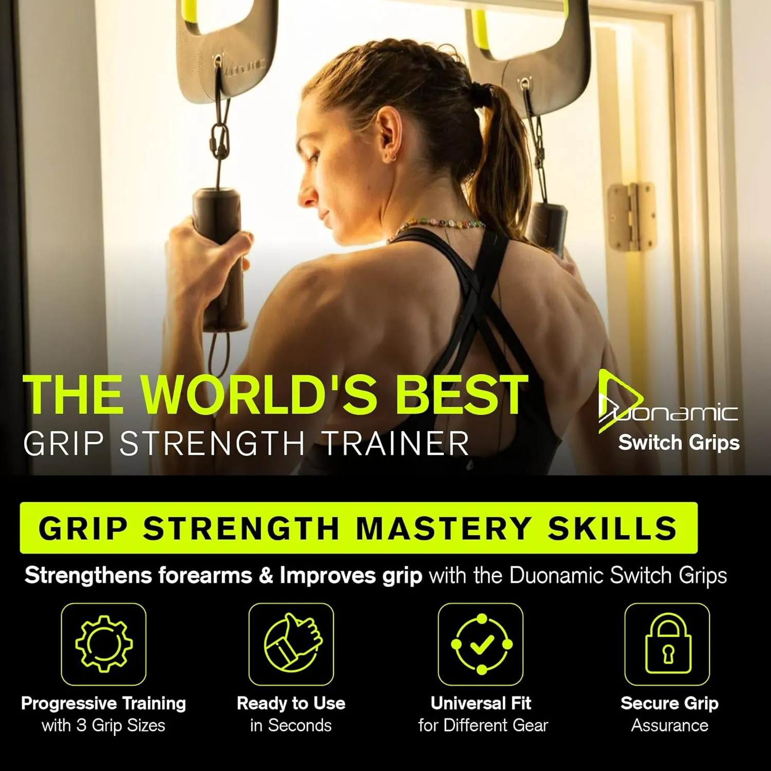 Duonamic Eleviia: Worlds Best Portable Pullup Bar