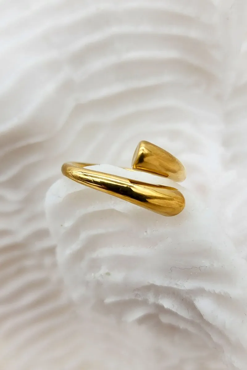 Elegant Adjustable Cuff Ring