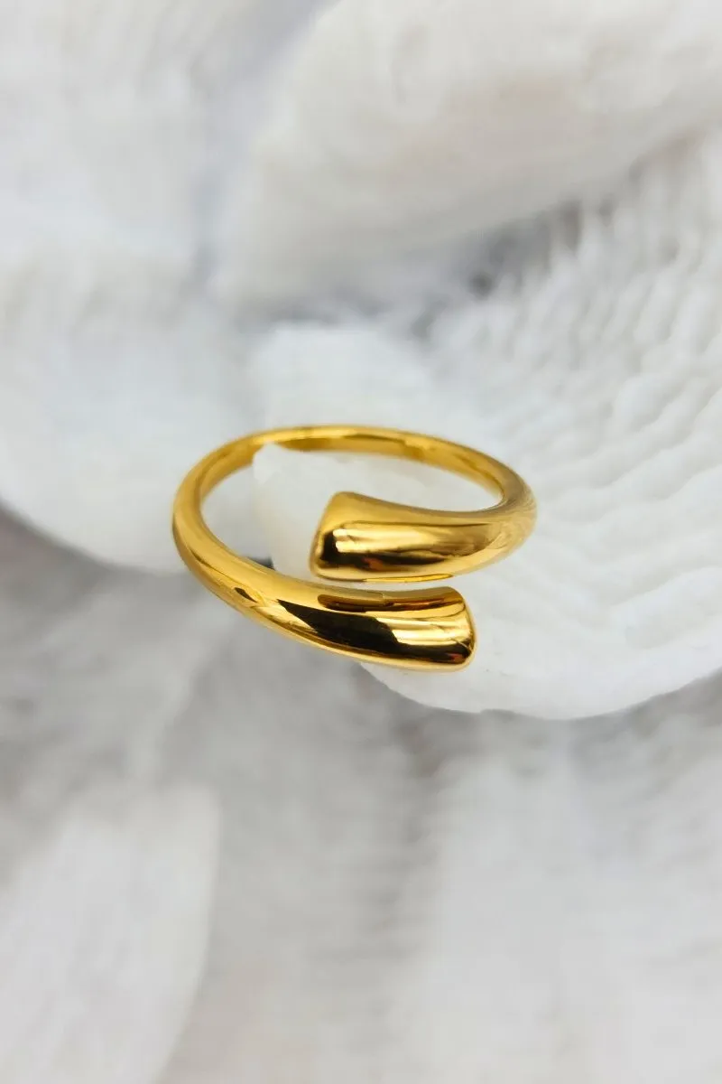 Elegant Adjustable Cuff Ring
