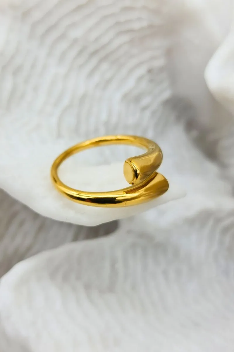 Elegant Adjustable Cuff Ring