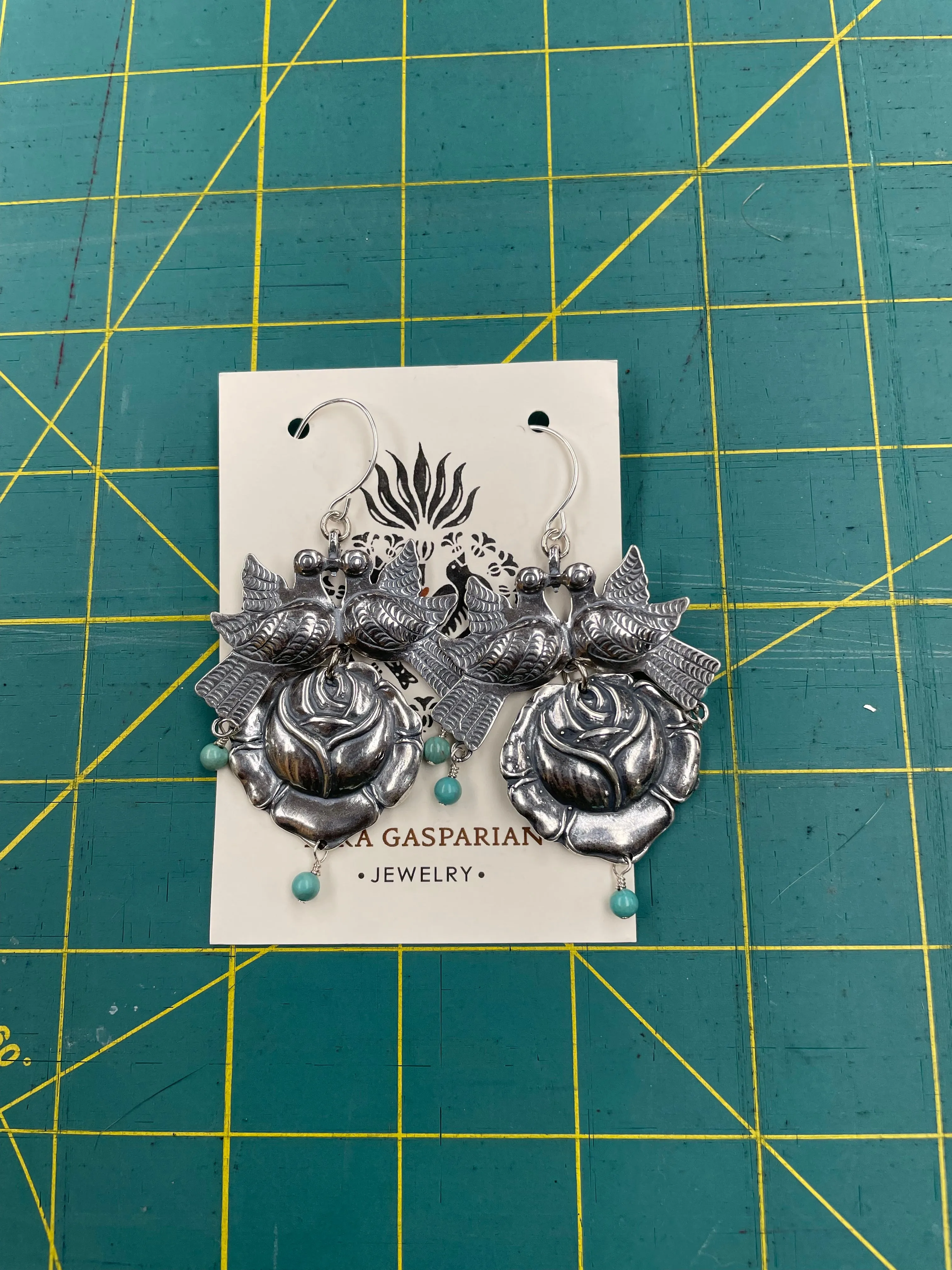 Evalina Earrings by Tara Gasparian
