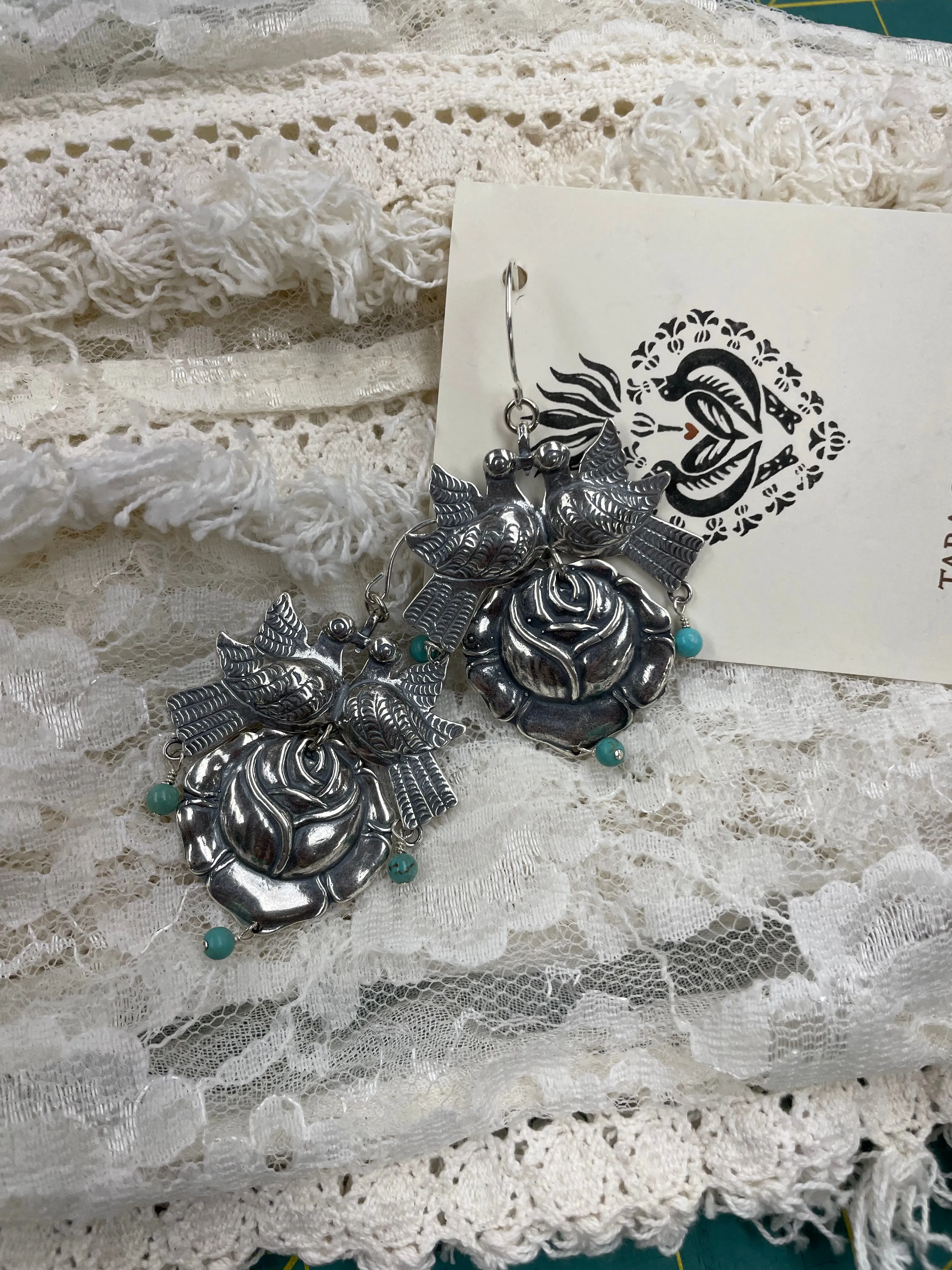 Evalina Earrings by Tara Gasparian