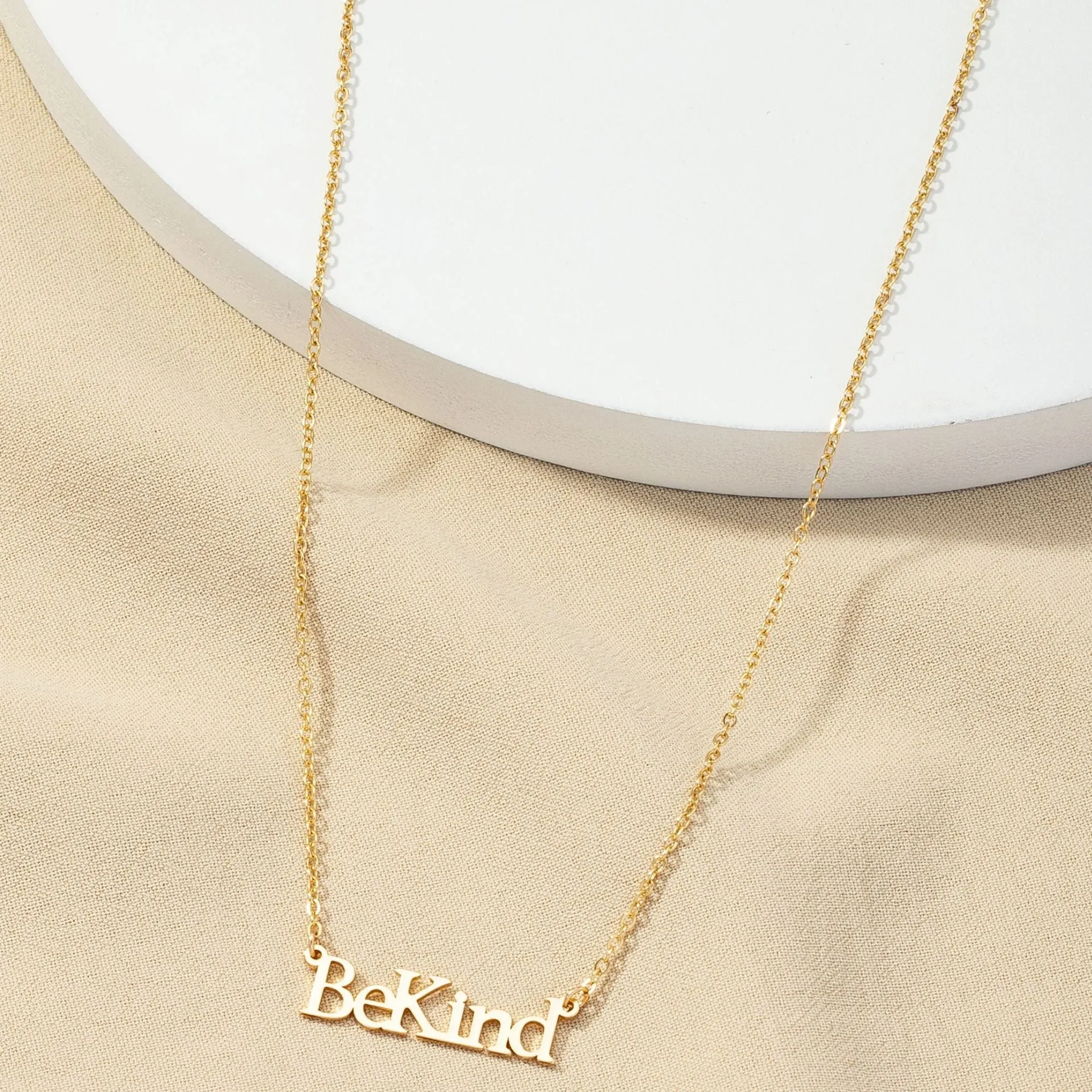 Fashionable Bekind Letter Necklace - Vienna Verve Collection