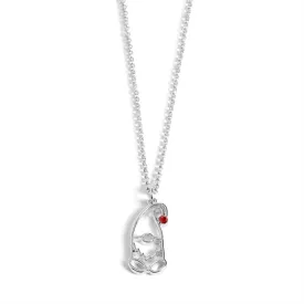 Gnome Necklace - Silver - Final Sale