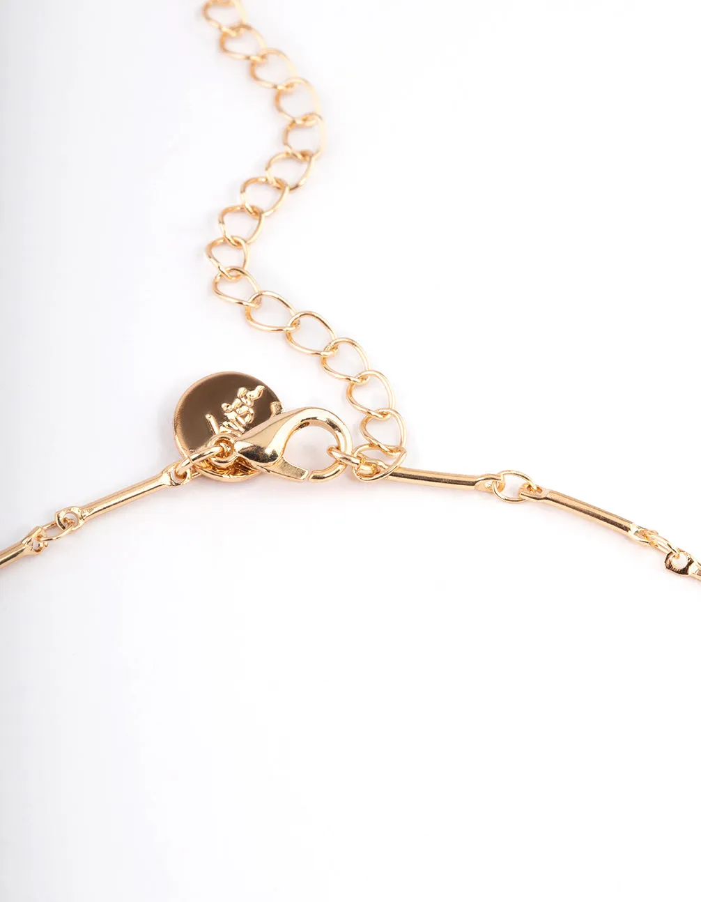 Gold Amazonite Leaf Necklace