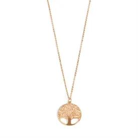 Gold Family Tree Necklace