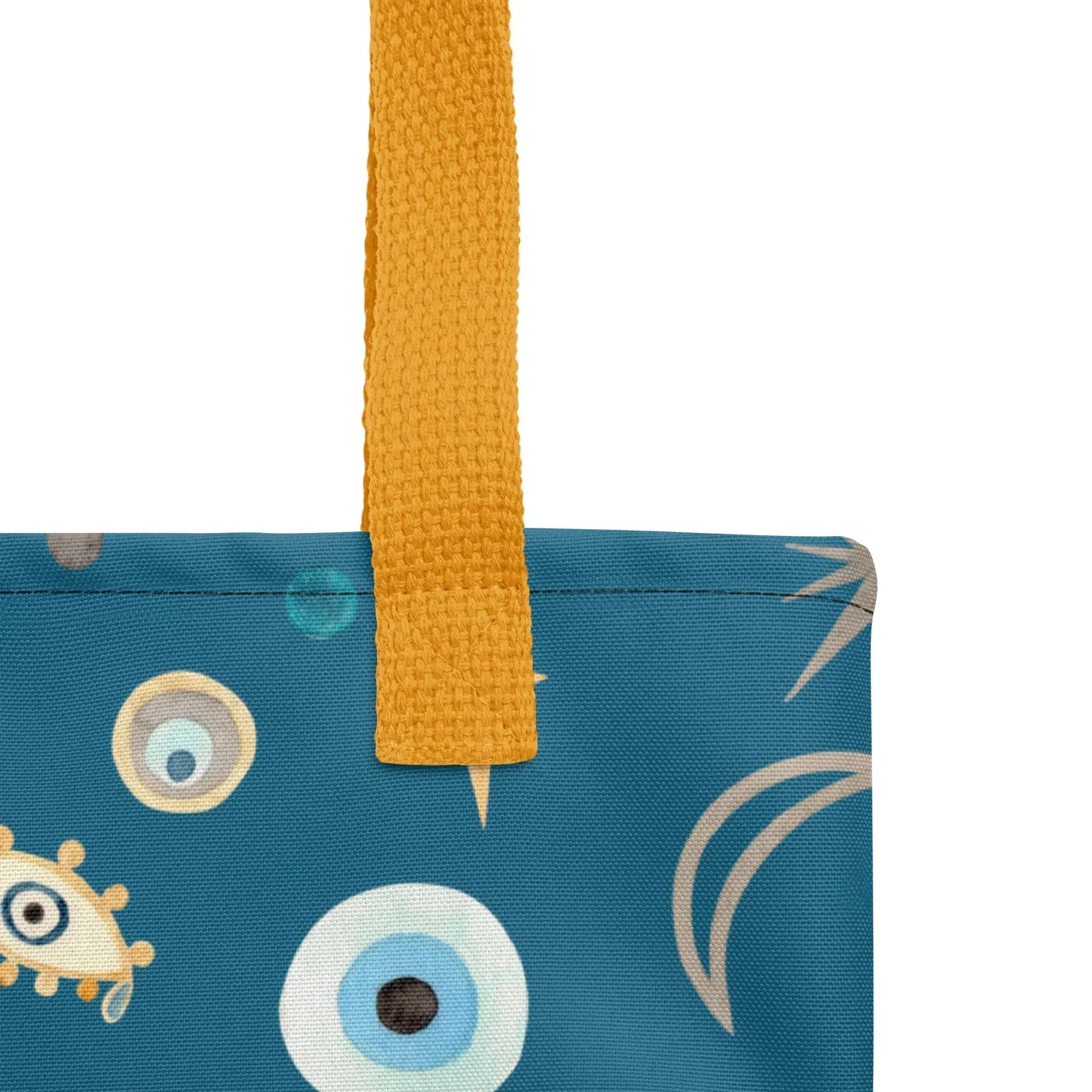Greek Evil Eye Tote Bag