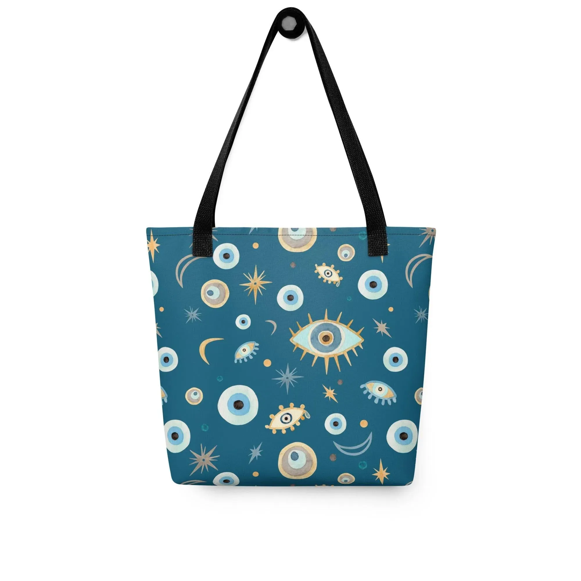 Greek Evil Eye Tote Bag