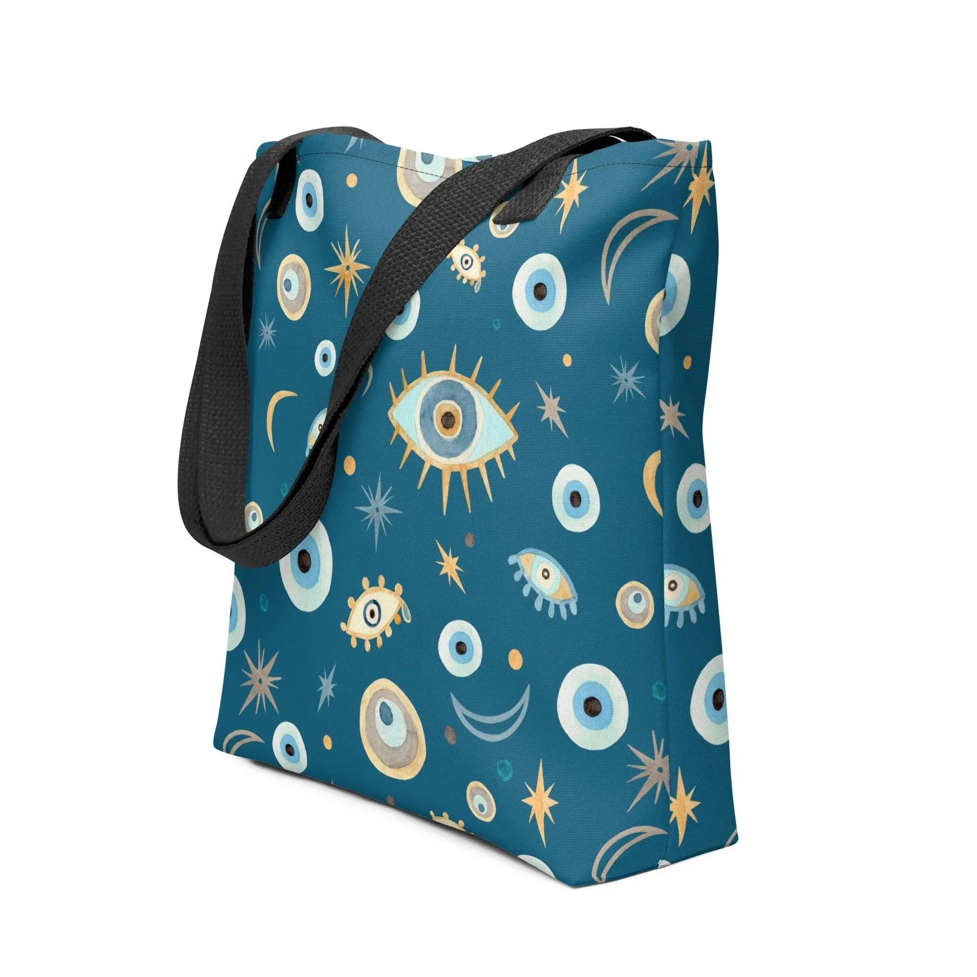 Greek Evil Eye Tote Bag