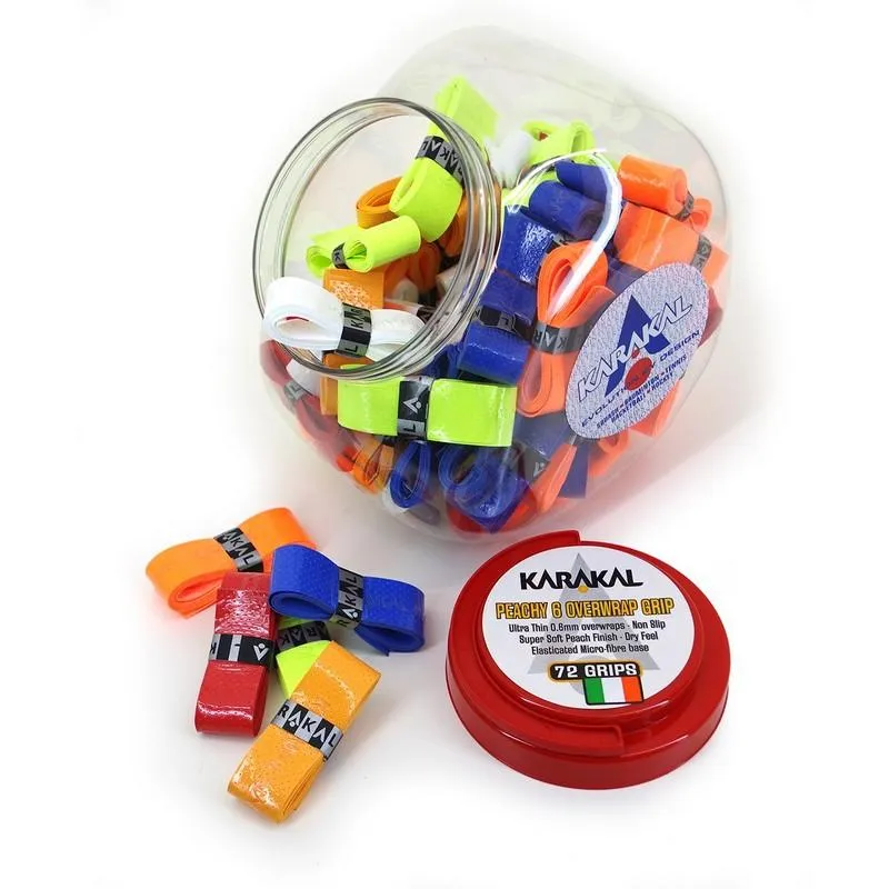 Karakal Nano 60 Overwrap Grip Assorted x 72