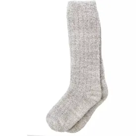 Kashwere Lounge Ultra Soft Oyster & Bone Heathered Spa Socks