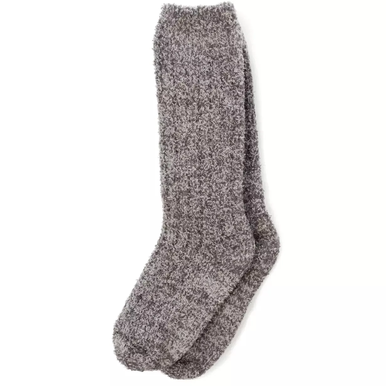 Kashwere Lounge Ultra Soft Silver Fox & Pewter Heathered Spa Socks