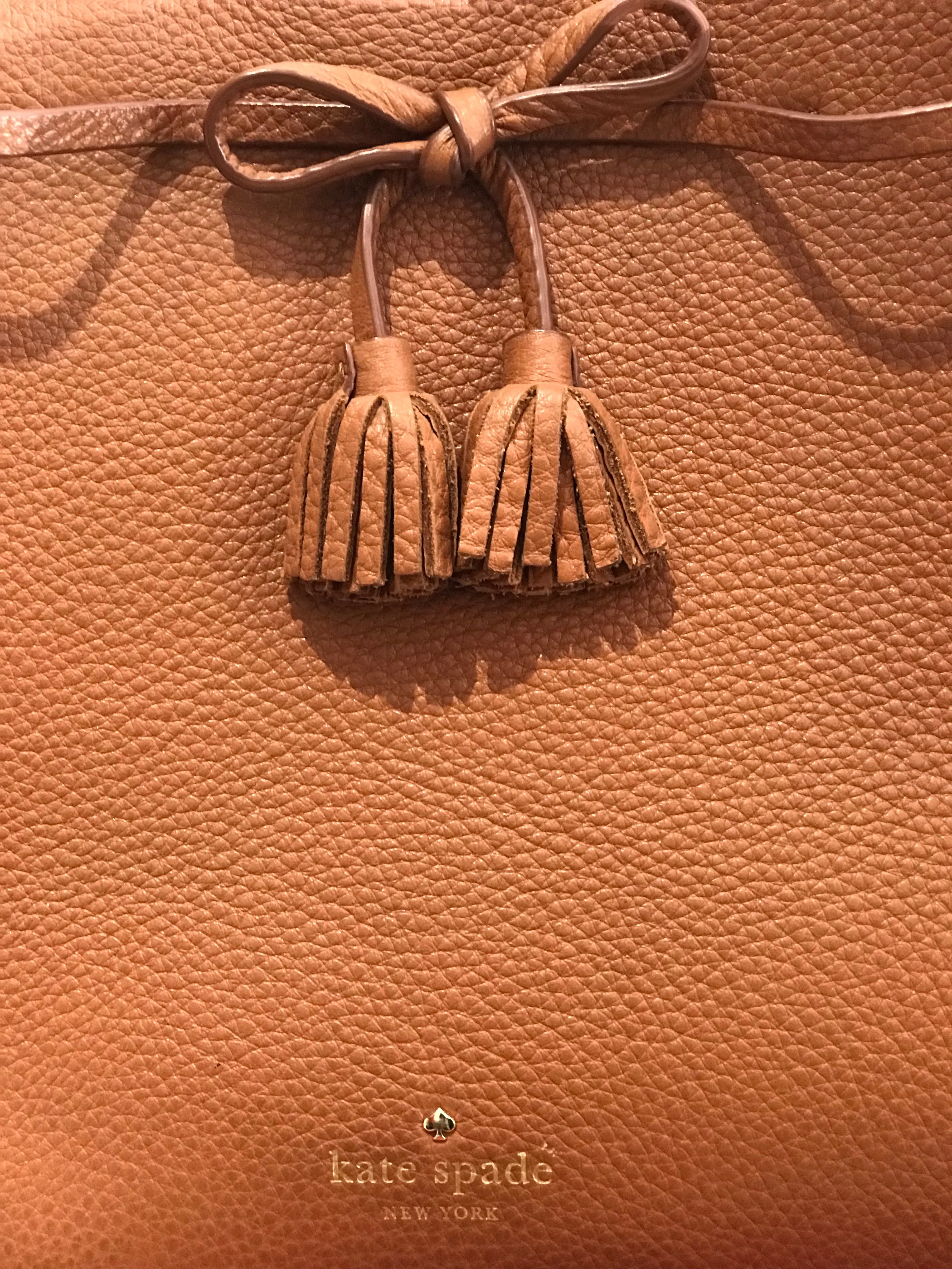 Kate Spade Tan Leather Bag