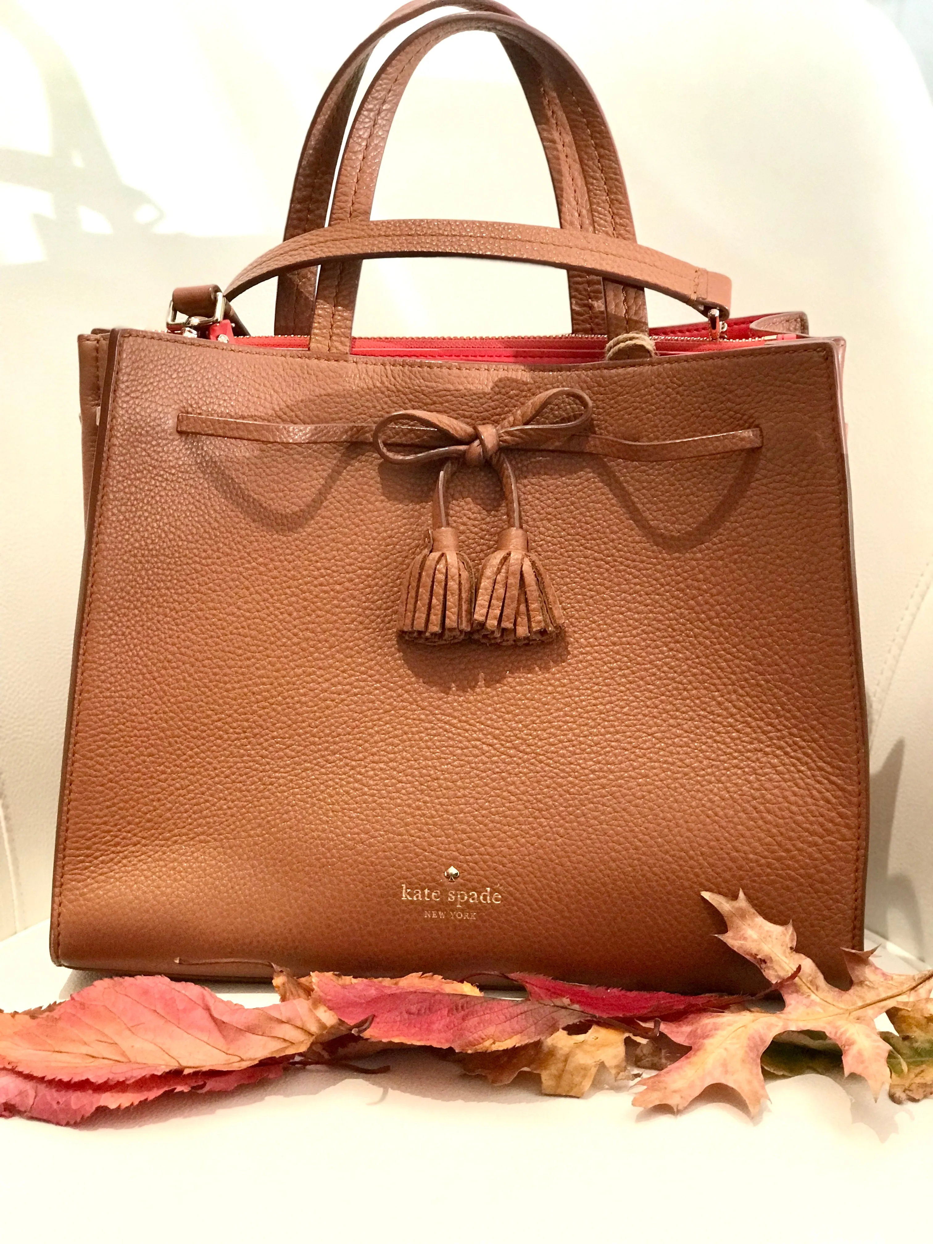 Kate Spade Tan Leather Bag