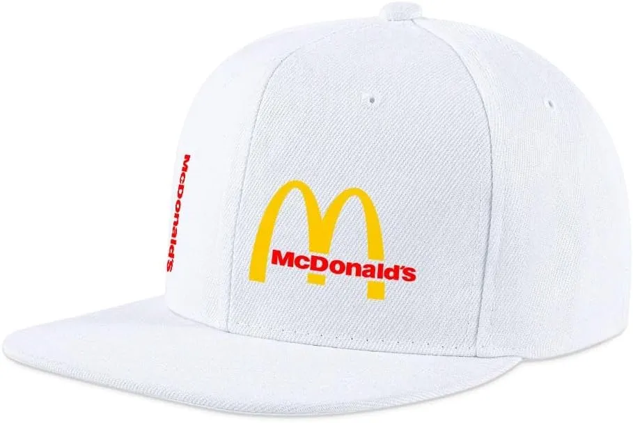 Long Flat Brim Snapback Hat for Unisex Adult Soft Outdoor Plain Baseball Cap Womens Mens Adjustable Golf Tennis Sun Hat