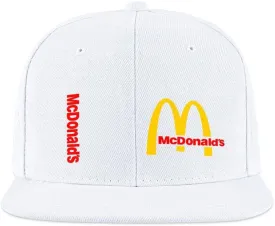Long Flat Brim Snapback Hat for Unisex Adult Soft Outdoor Plain Baseball Cap Womens Mens Adjustable Golf Tennis Sun Hat