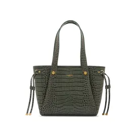 Ms Camilla in Croc Print Oliva