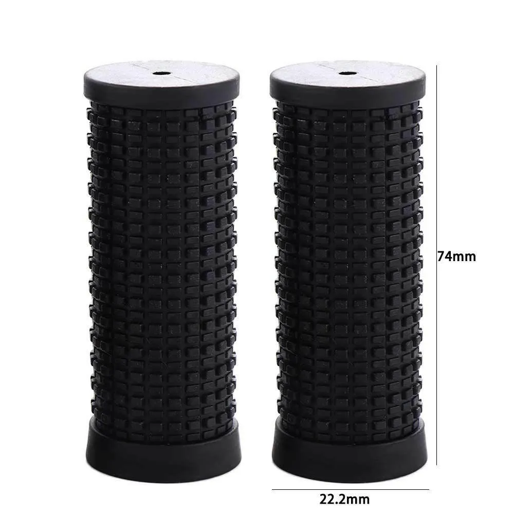 MTB Bike Handlebar Grips For Shimano SL-RS35 Short Bar Twist Cover Handle Bar Grip 22.2x75mm Non-slip Bicycle Accessories