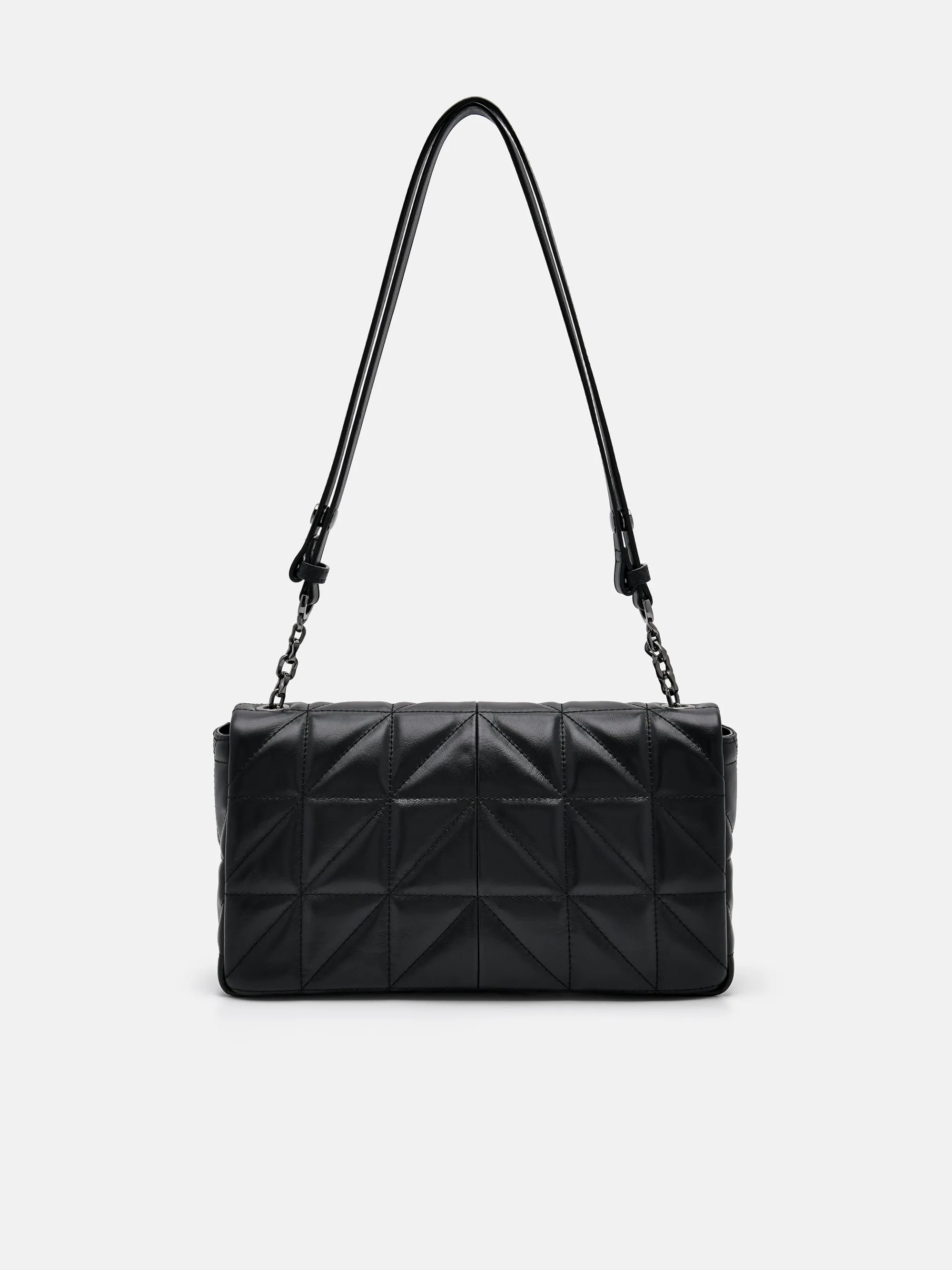 PEDRO Studio Leather Shoulder Bag in Pixel