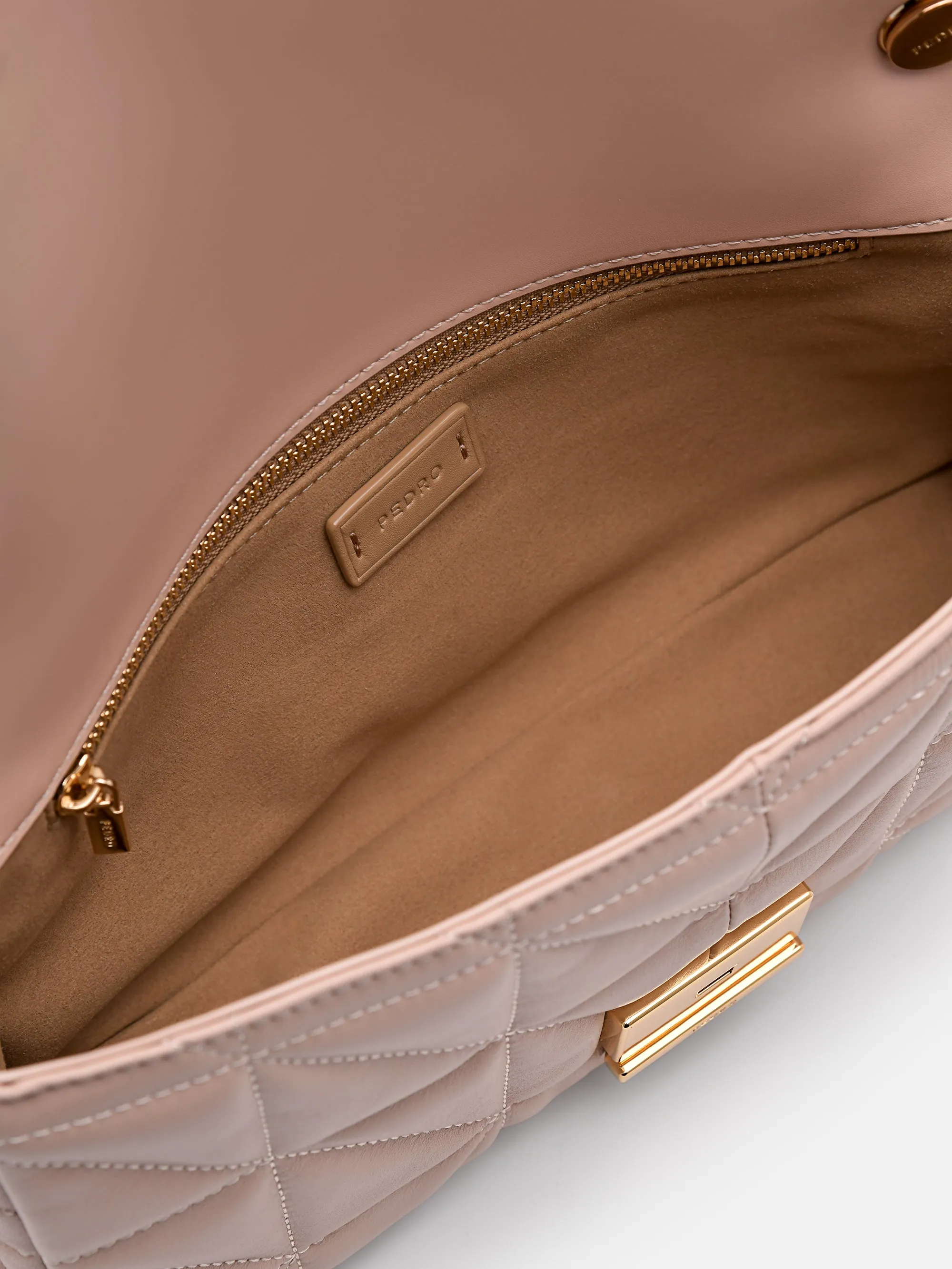 PEDRO Studio Leather Shoulder Bag in Pixel