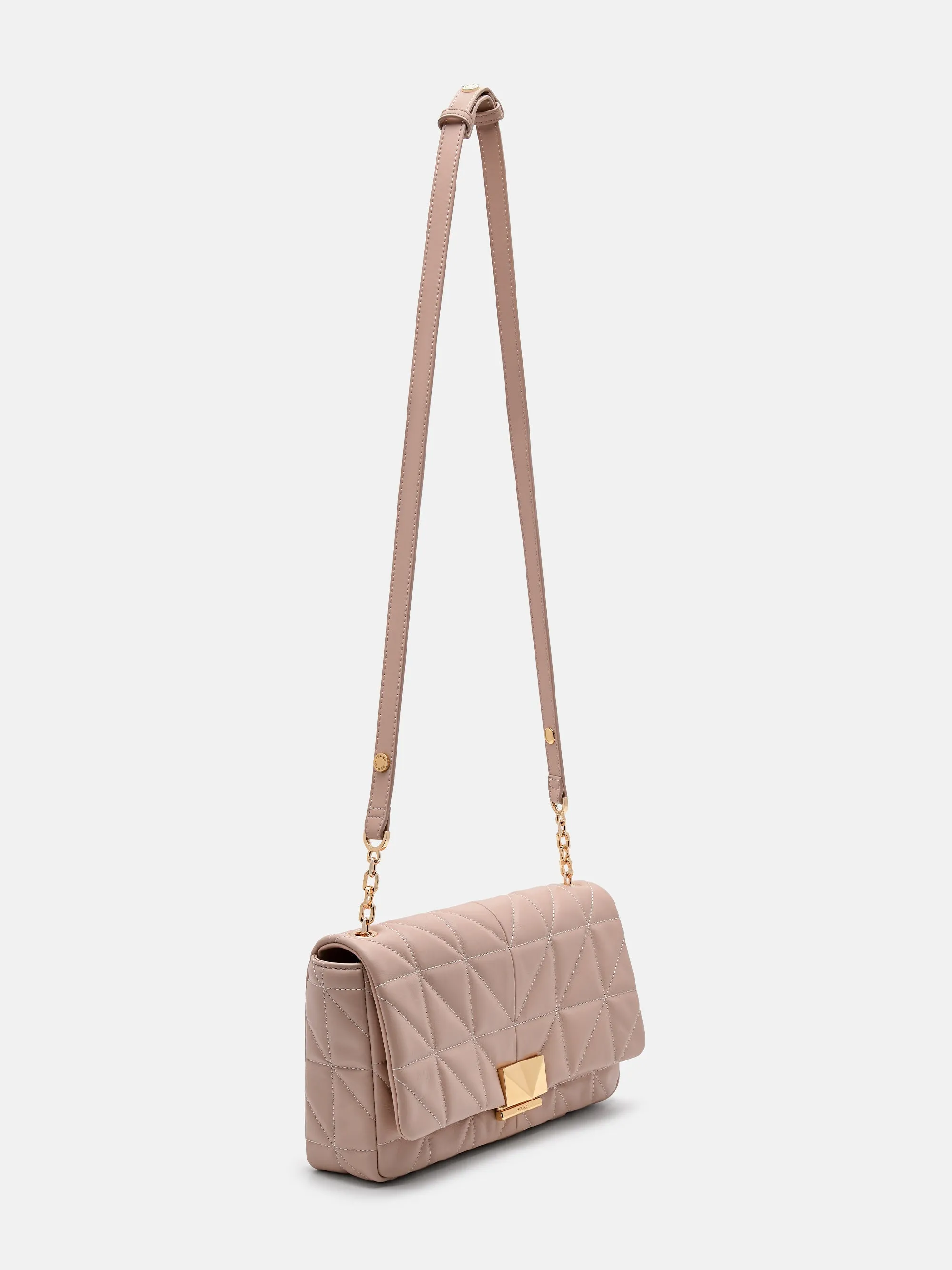 PEDRO Studio Leather Shoulder Bag in Pixel