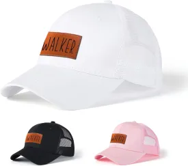 Personalized Toddler Hat: Custom Name Baseball Cap with Adjustable Snapback, Baby Gift Trucker Hat for Kids Adults