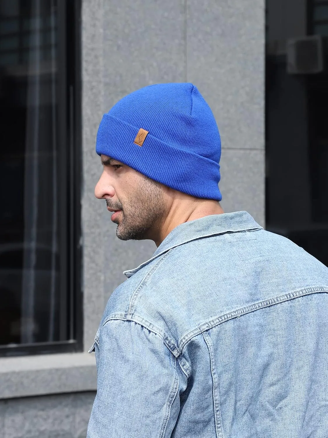 Rajputana 1 & 2 Packs Unisex Knit Winter Beanie Hats Cap Set for Men and Women