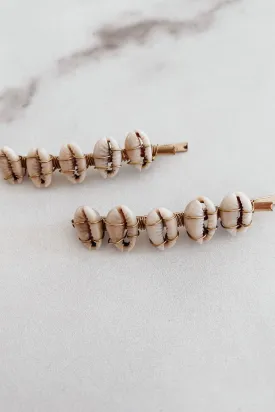 Shell Barrettes