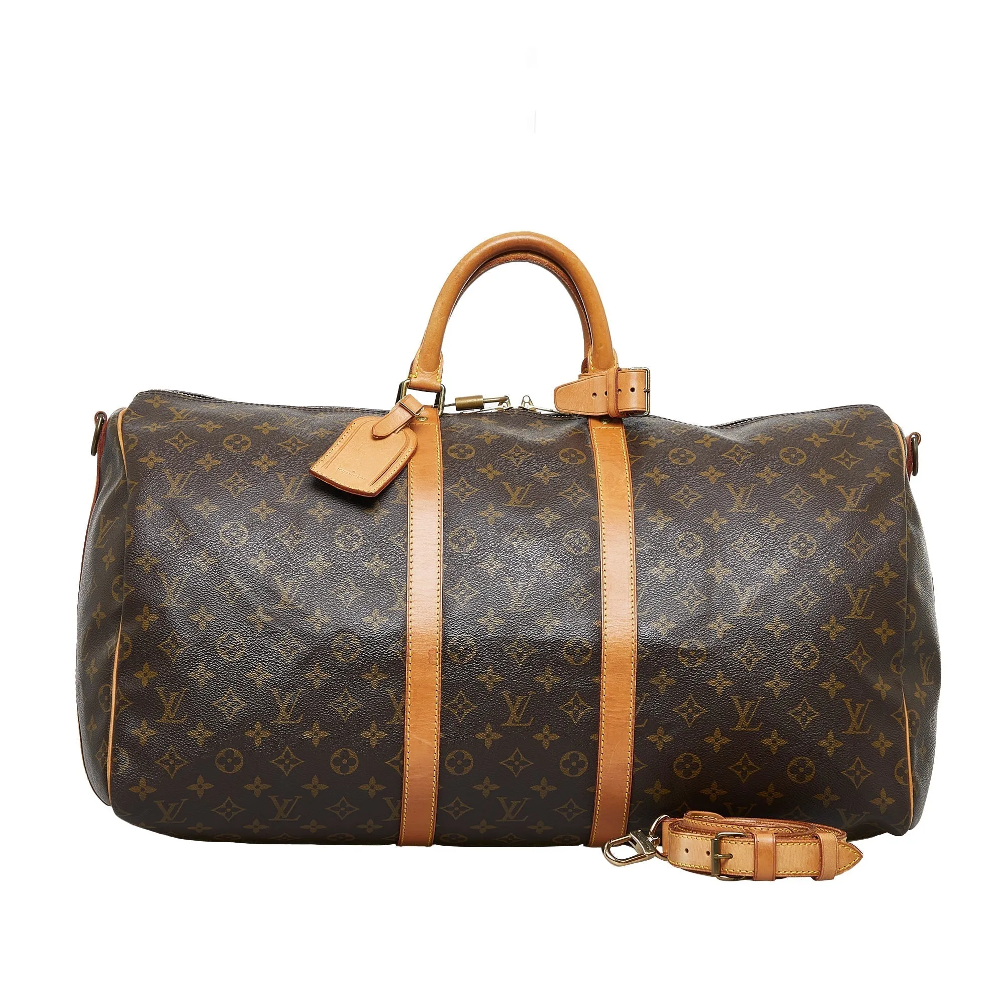 Trendy Inspired Louis Vuitton Keepall 55 Bandoulière Monogram Canvas