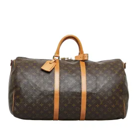 Trendy Inspired Louis Vuitton Keepall 55 Bandoulière Monogram Canvas